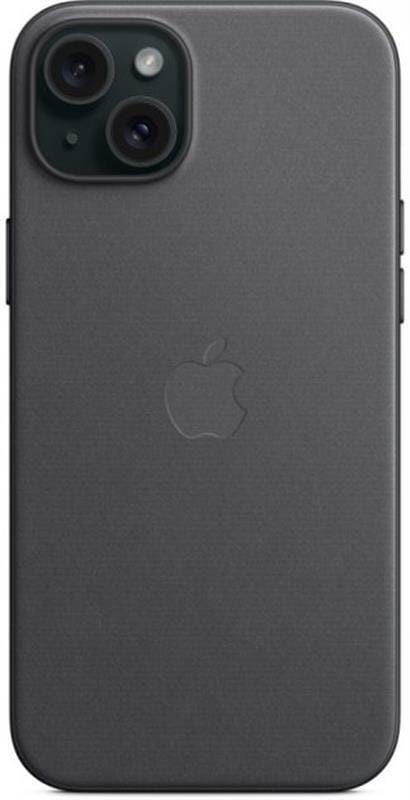 Чохол-накладка Apple FineWoven Case with MagSafe для Apple iPhone 15 Plus Black (MT423ZM/A)