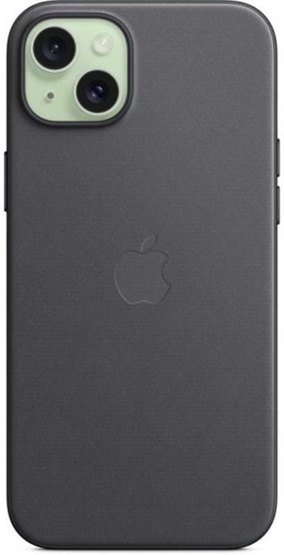Чохол-накладка Apple FineWoven Case with MagSafe для Apple iPhone 15 Plus Black (MT423ZM/A)