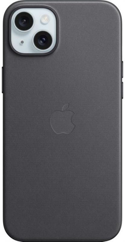 Чохол-накладка Apple FineWoven Case with MagSafe для Apple iPhone 15 Plus Black (MT423ZM/A)