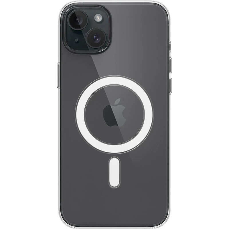 Чохол-накладка Apple Clear Case with MagSafe для Apple iPhone 15 Plus Clear (MT213ZM/A)