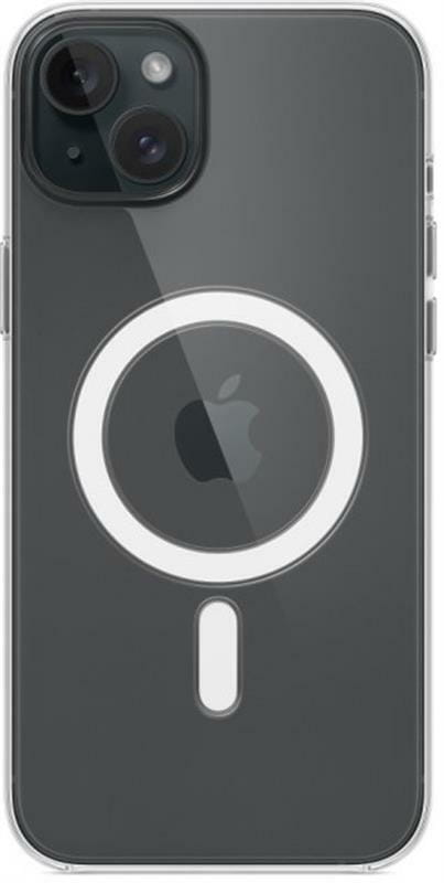 Чохол-накладка Apple Clear Case with MagSafe для Apple iPhone 15 Plus Clear (MT213ZM/A)