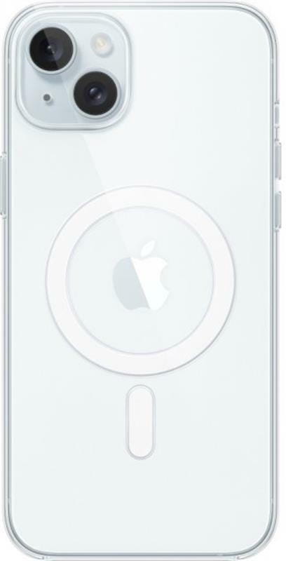 Чохол-накладка Apple Clear Case with MagSafe для Apple iPhone 15 Plus Clear (MT213ZM/A)