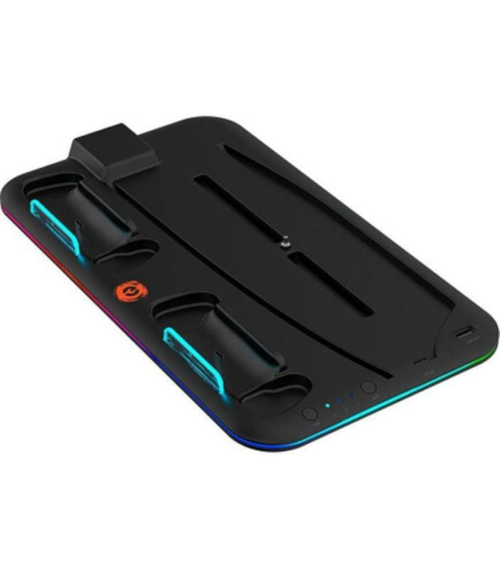 Мультифункциональная зарядная подставка Canyon CS-5 для PS5 Black (CND-CSPS5B)