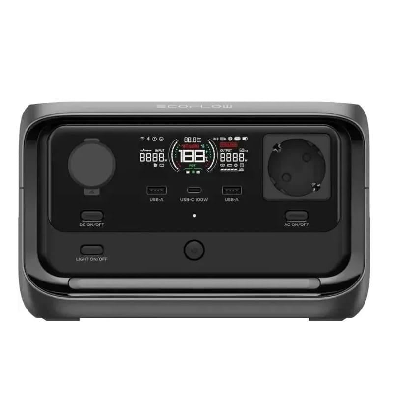 Зарядная станция EcoFlow River 3 Plus, 600W, 286Wh  (EFRIVER3PLUS-EU-CBOX)