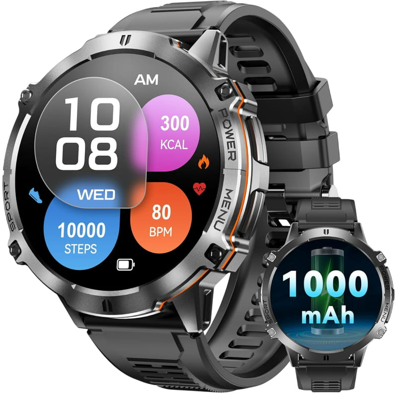 Смарт-годинник Oukitel BT13 Black