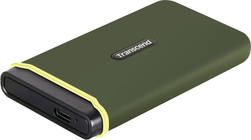 Накопитель внешний SSD USB 3.2 Gen 2 Type-C 4.0TB Transcend ESD380C Military Green (TS4TESD380C)