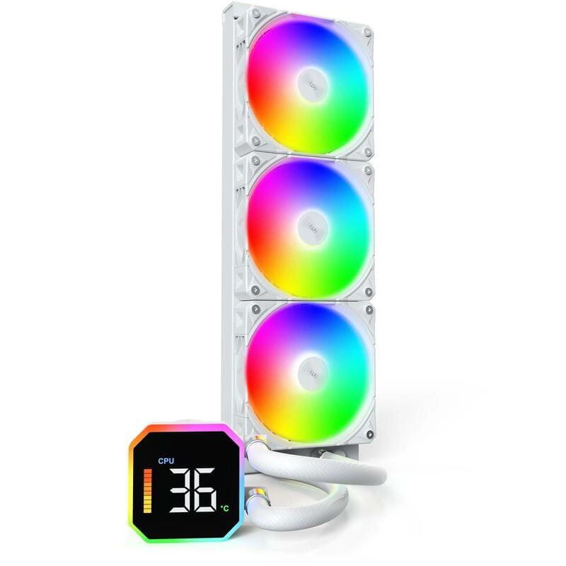 Система водяного охолодження Montech HyperFlow Digital 360 White