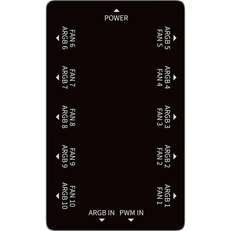 Контролер для вентиляторів Ocypus Delta EH10 BK Pro (DELTA-EH10-BKN00PXX-GL)