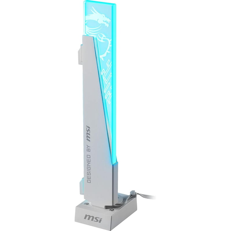 Підставка для відеокарти MSI MPG ARGB Graphics Card Stand White