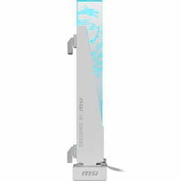 Подставка для видеокарты MSI MPG ARGB Graphics Card Stand White