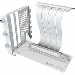 Брекет для вертикального встановлення відеокарти Montech VGM 2 White