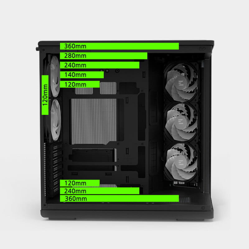 Корпус Zalman P60 Black