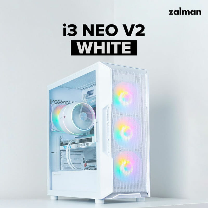 Корпус Zalman i3 Neo V2 White