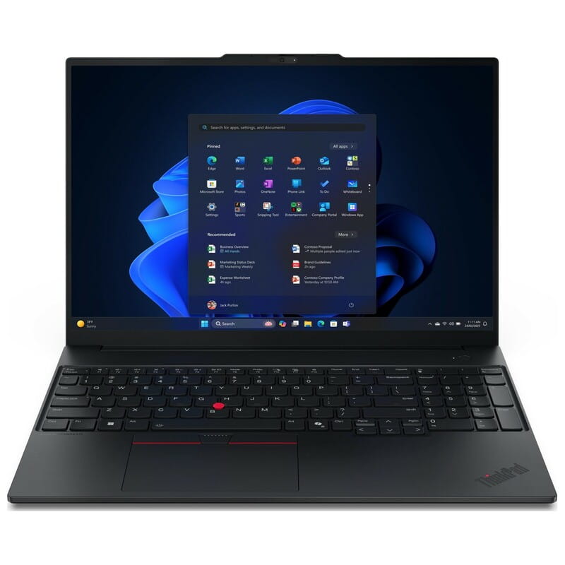 Ноутбук Lenovo ThinkPad E16 Gen 3 (21SUS01K00) Black