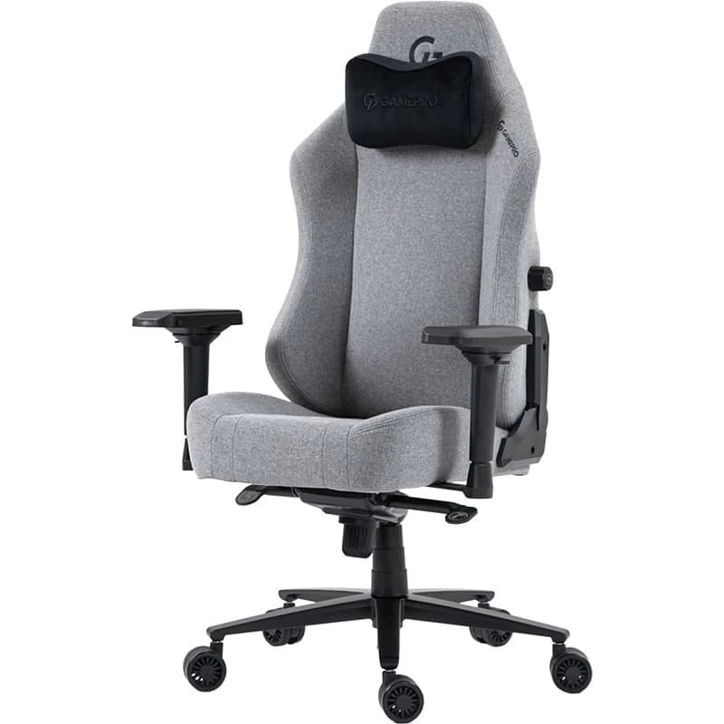 Крісло для геймерів GamePro GC775G Fabric Gray
