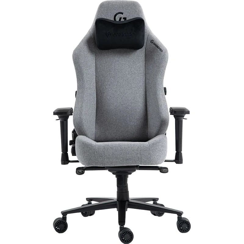 Крісло для геймерів GamePro GC775G Fabric Gray
