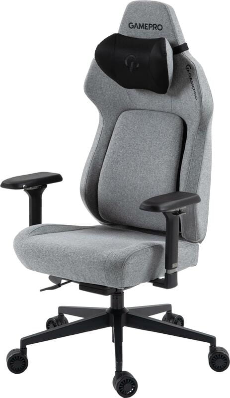 Крісло для геймерів GamePro GC925G Fabric Grey