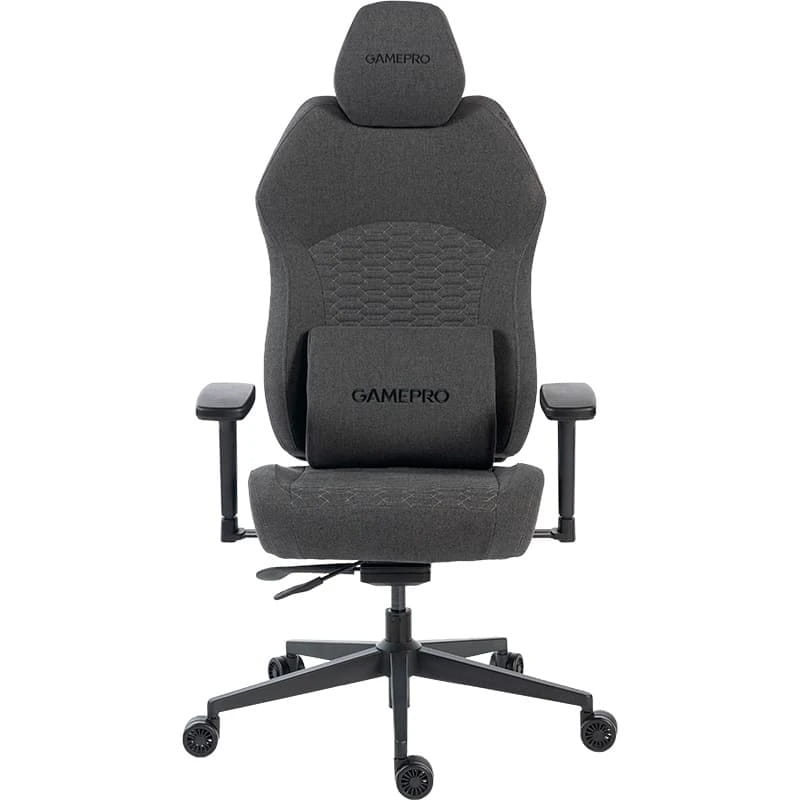 Крісло для геймерів GamePro GC760DG Fabric Dark Gray