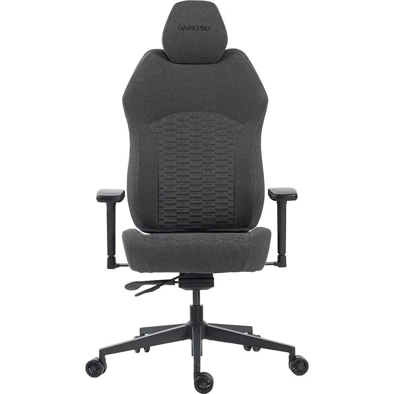 Крісло для геймерів GamePro GC760DG Fabric Dark Gray
