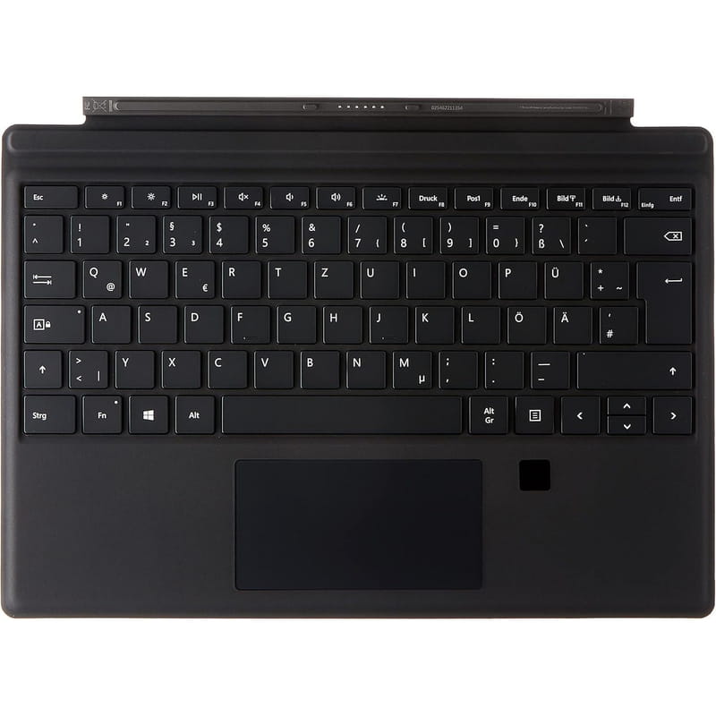 Клавiатура Microsoft Surface Pro 1755 Type Cover with Fingerprint ID Black (GKG-00021)