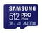 Фото - Карта памяти MicroSDXC 512GB UHS-I/U3 Class 10 Samsung Pro Plus + SD-адаптер (MB-MD512SA/EU) | click.ua
