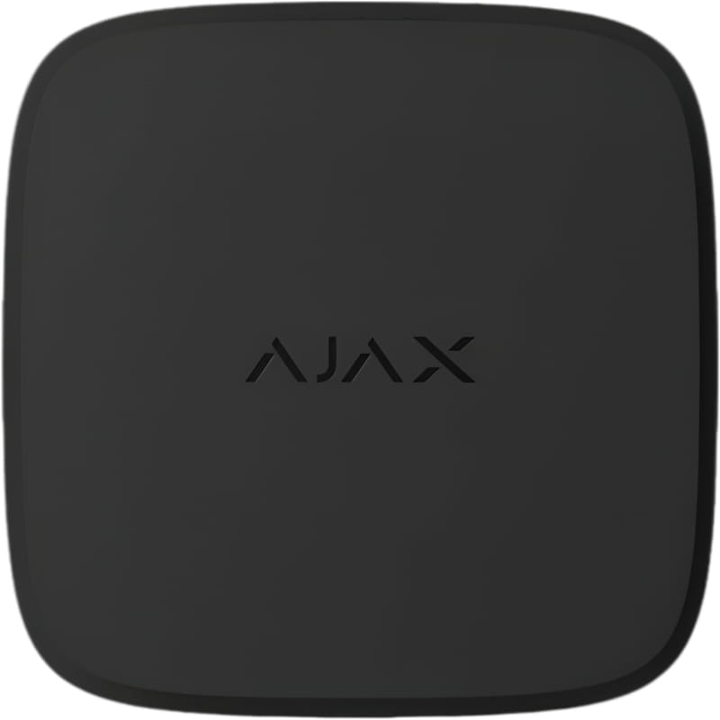 Беспроводной пожарный датчик Ajax FireProtect 2 RB (Heat/Smoke) (8EU) black с сенсорами дыма и температуры (43377.136.BL1)