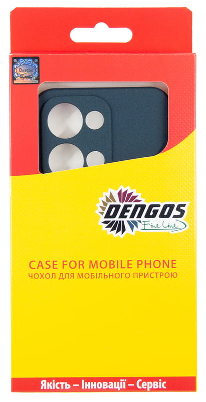 Чохол-накладка Dengos Carbon для Oppo Reno13 5G Blue (DG-TPU-CRBN-244)