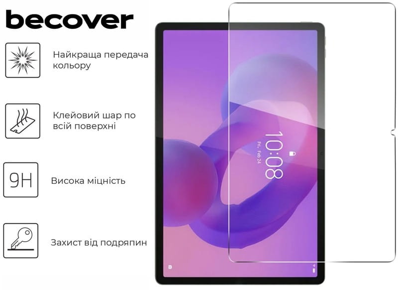 Захисне скло BeCover для Lenovo Idea Tab/K11 (2nd Gen) TB336/Xiaoxin Pad 2025 11" (713678)