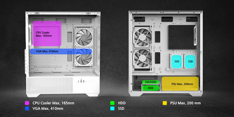 Корпус Zalman Chronix V2 White