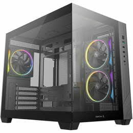 Корпус DeepCool CG330 3F Black (R-CG330-BKNGM3-G) без БП