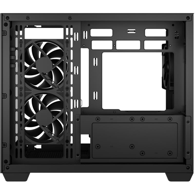 Корпус DeepCool CG330 3F Black (R-CG330-BKNGM3-G) без БП