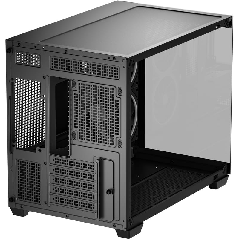 Корпус DeepCool CG330 3F Black (R-CG330-BKNGM3-G) без БП