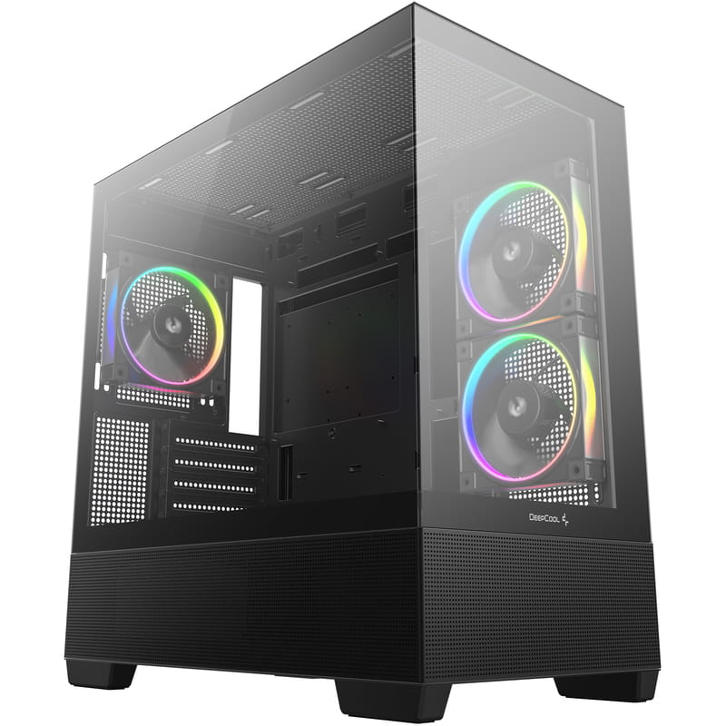 Корпус DeepCool CG380 3F Black (R-CG380-BKAGM3-G) без БП