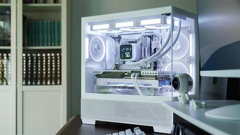Корпус DeepCool CG380 3F White (R-CG380-WHAGM3-G) без БП