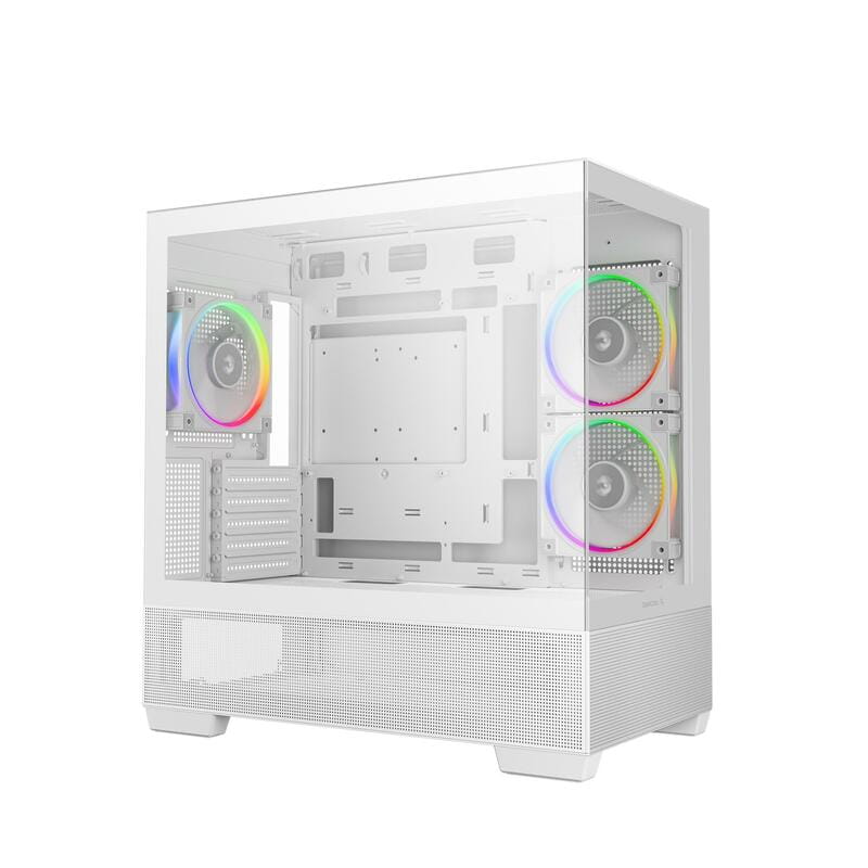 Корпус DeepCool CG380 3F White (R-CG380-WHAGM3-G) без БП