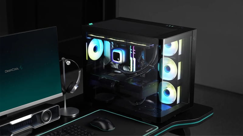 Корпус DeepCool CG530U 4F Black (R-CG530U-BKAGA4-G) без БП