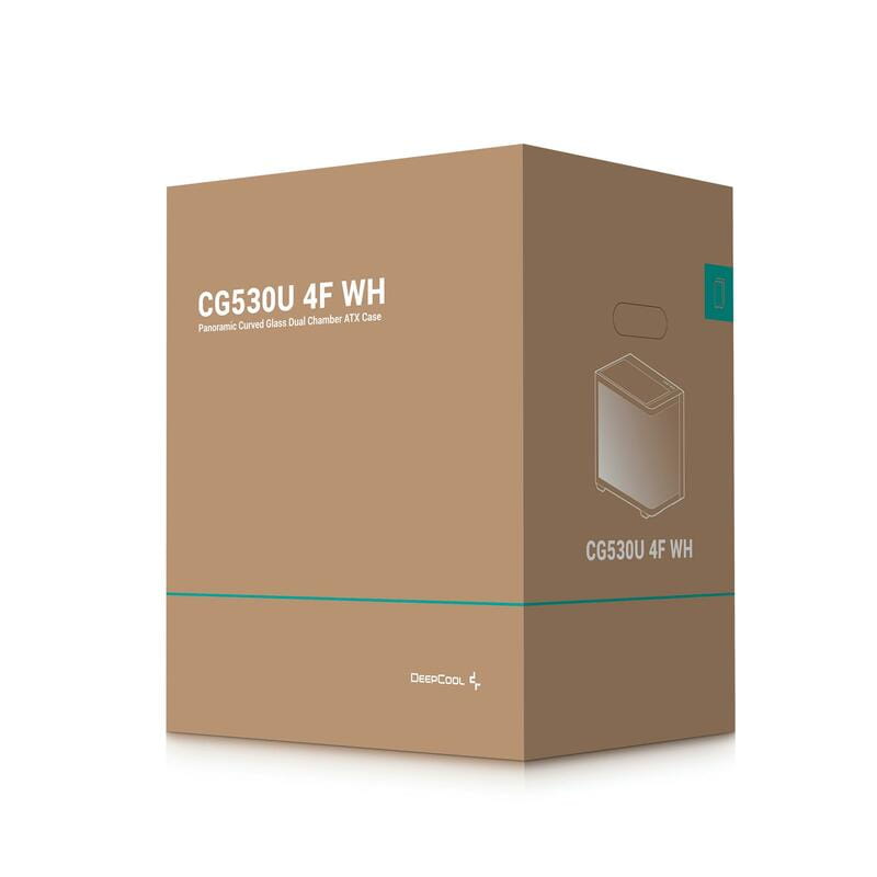 Корпус DeepCool CG530U 4F White (R-CG530U-WHAGA4-G) без БП
