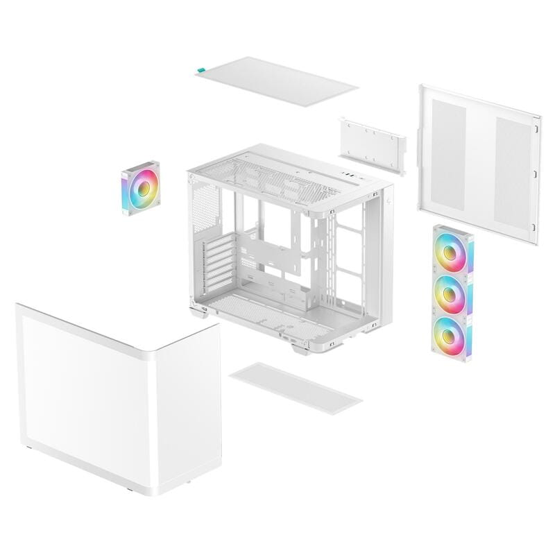 Корпус DeepCool CG530U 4F White (R-CG530U-WHAGA4-G) без БП