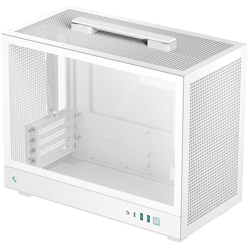 Корпус DeepCool CH160 Plus White (R-CH160-WHNGM0-G) без БЖ