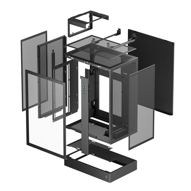 Корпус DeepCool CH170 Plus (R-CH170-BKNGM0-G) без БП