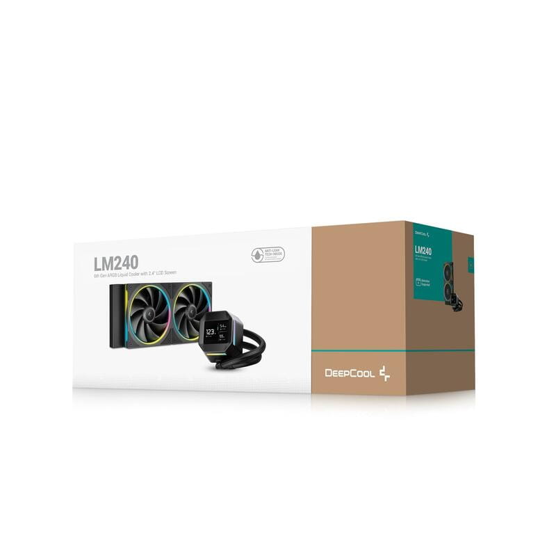 Система водяного охолодження DeepCool LM240 Black (R-LM240-BKDMMC-1)