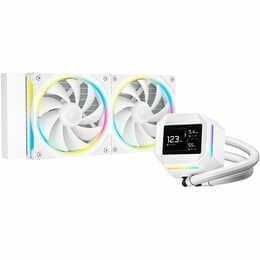 Система водяного охлаждения DeepCool LM240 WH (R-LM240-WHDMMC-1)