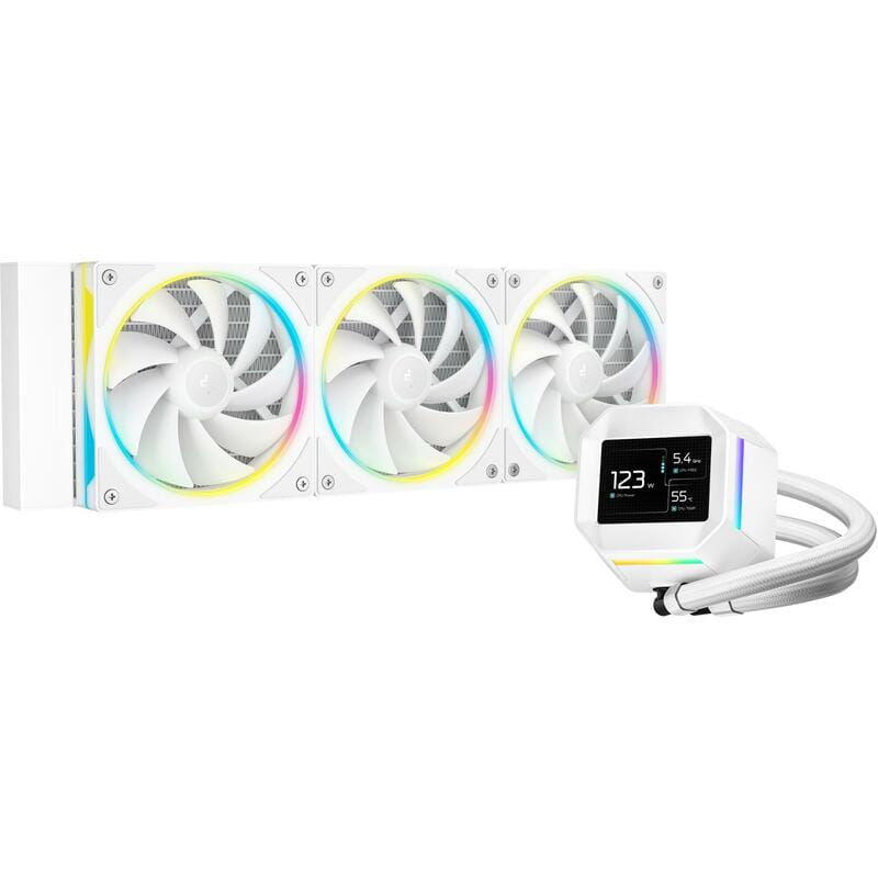 Система водяного охолодження DeepCool LM360 WH (R-LM360-WHDMMC-1)