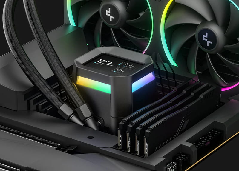 Система водяного охолодження DeepCool LM360 Black (R-LM360-BKDMMC-1)