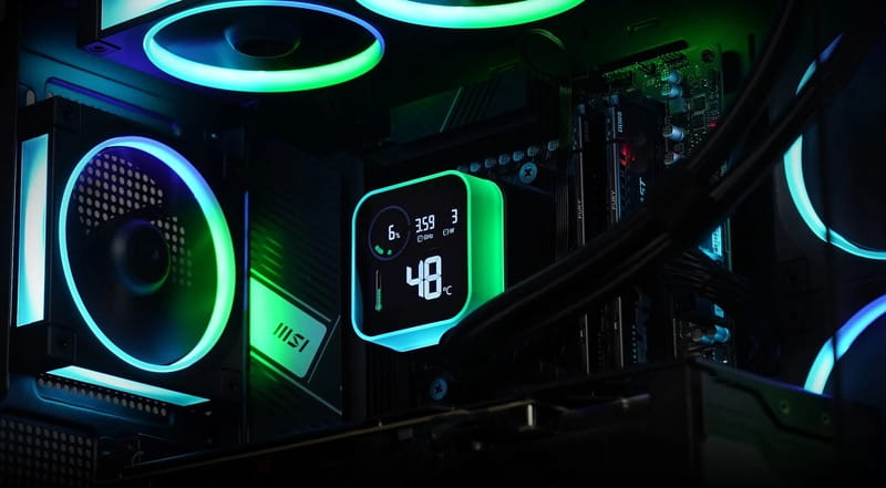 Система водяного охолодження DeepCool LQ360 Ultra ARGB Black (R-LQ360-BKASMC-G-1)