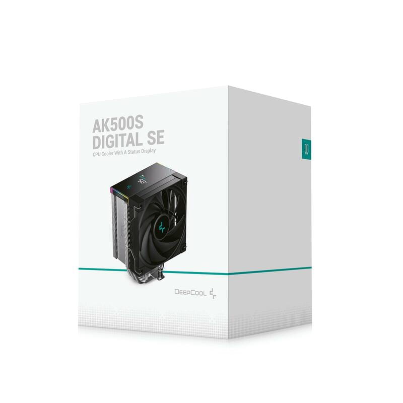 Кулер процесорний DeepCool AK500S Digital SE Black (R-AK500S-BKADMN-GJD)