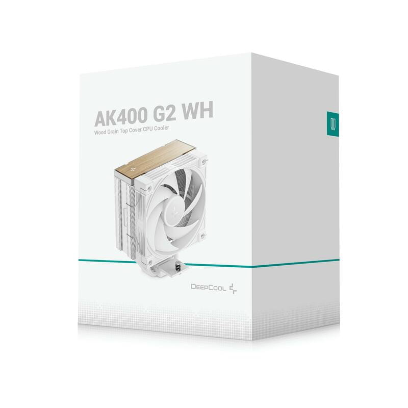Кулер процесорний DeepCool AK400 G2 WH (R-AK400G2-WHNNMN-GJD)