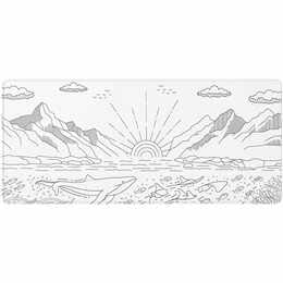 Игровая поверхность Dark Project DPMP_Nostra_White_XL