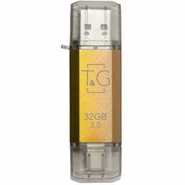 Флеш-накопитель USB 3.0 16GB Type-C T&G 009 Star Series Gold (TG009TC-16GGD3)