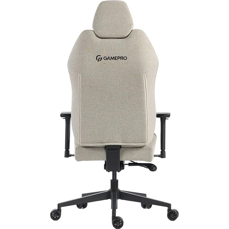Крісло для геймерів GamePro GC760LG Fabric Light Gray